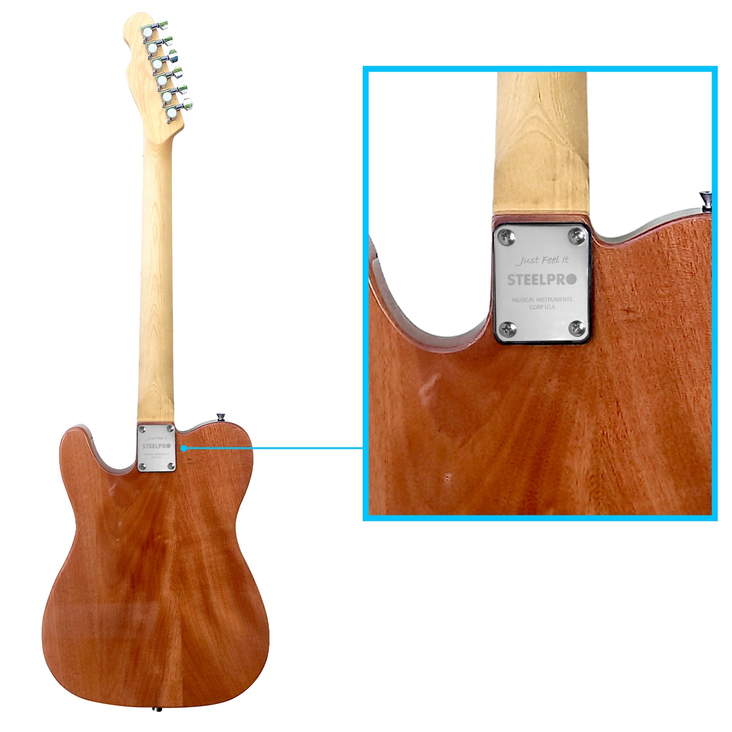 Guitarra Electrica Series Jethro By Steelpro 074-lx