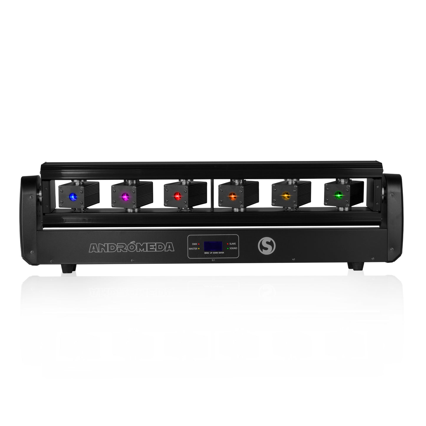 Barra Laser 3 En 1 Rgb Andromeda Steelpro 500mw X 6
