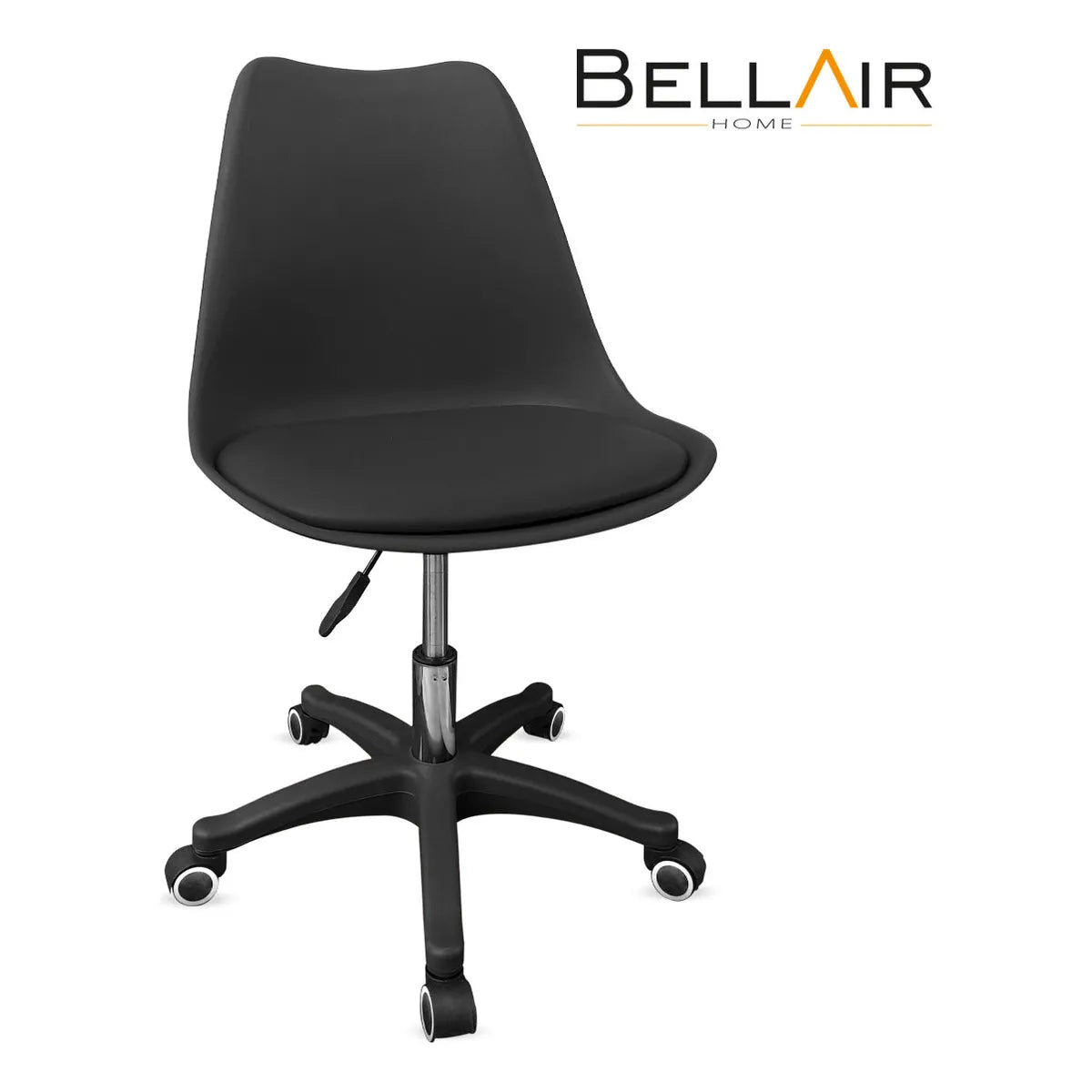2 Sillas Giratoria Oficina Acolchonada Ergonómica Bellair