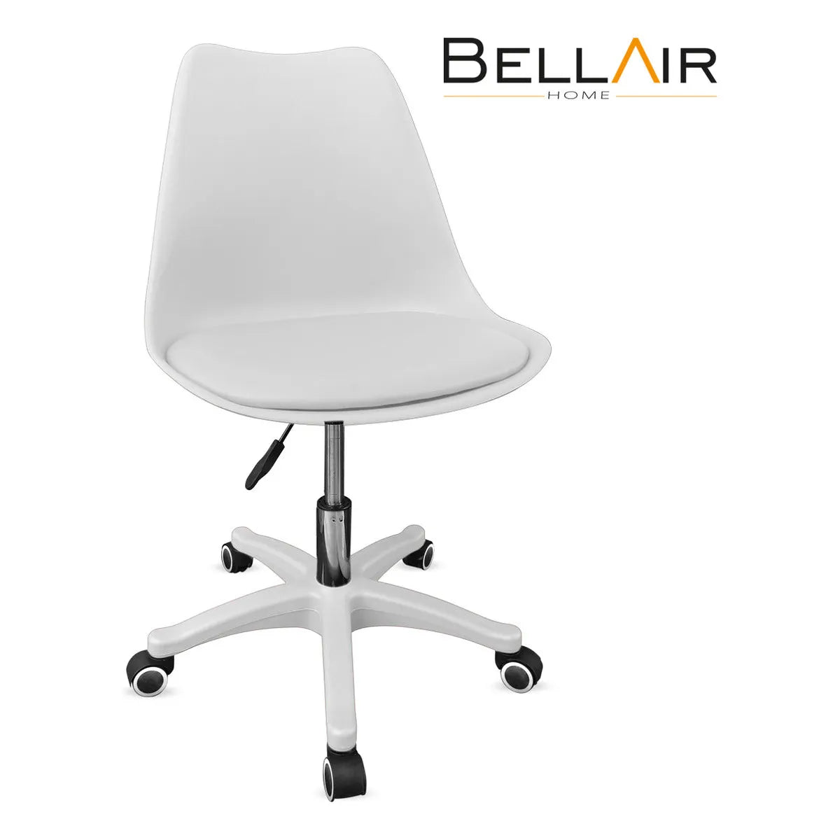 2 Sillas Giratoria Oficina Acolchonada Ergonómica Bellair