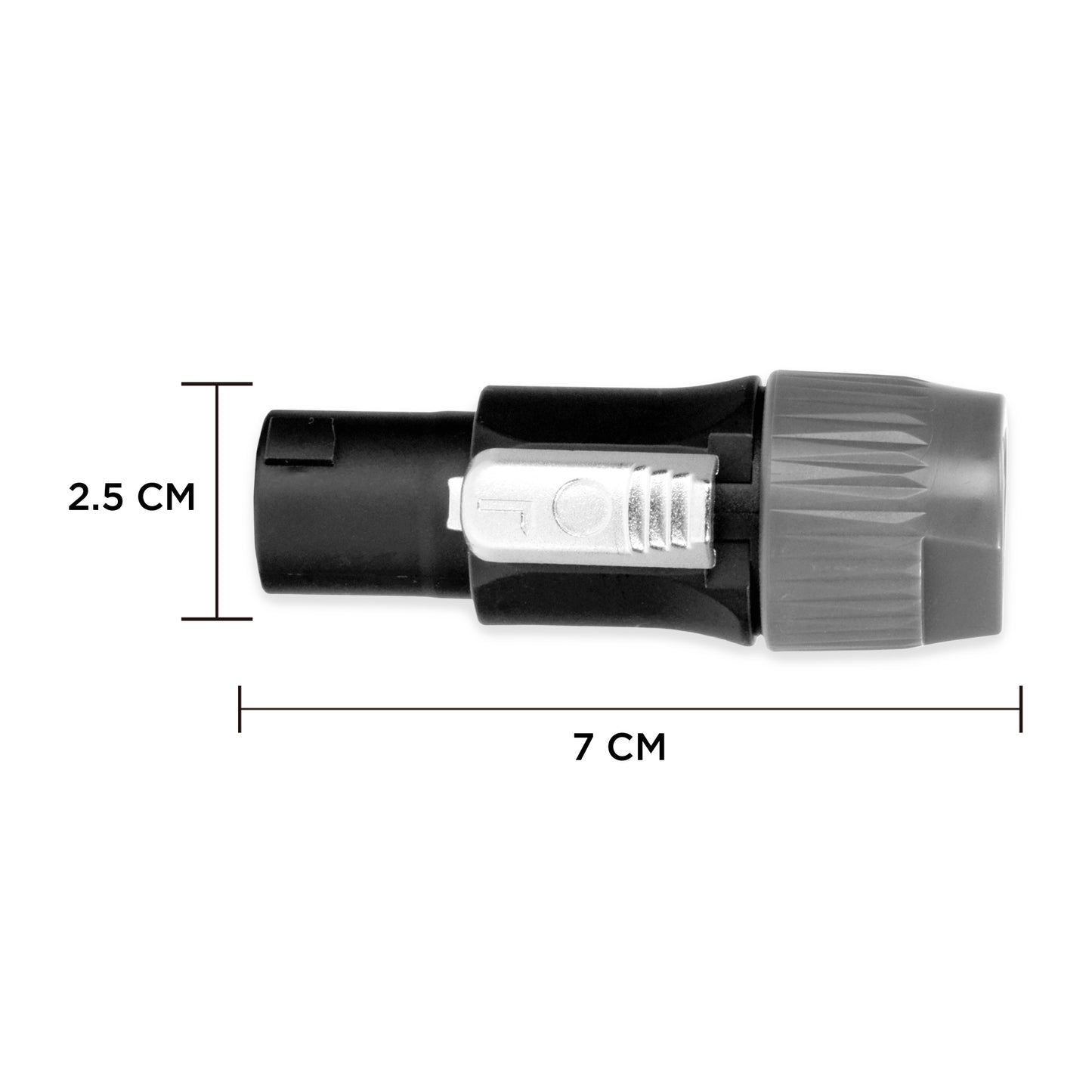 10 Conectores De Audio De 4 Polos Speakon - Steelpro