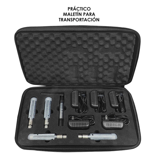 Antenas Inalámbricas Batería Recargable 5w-dmx Steelpro