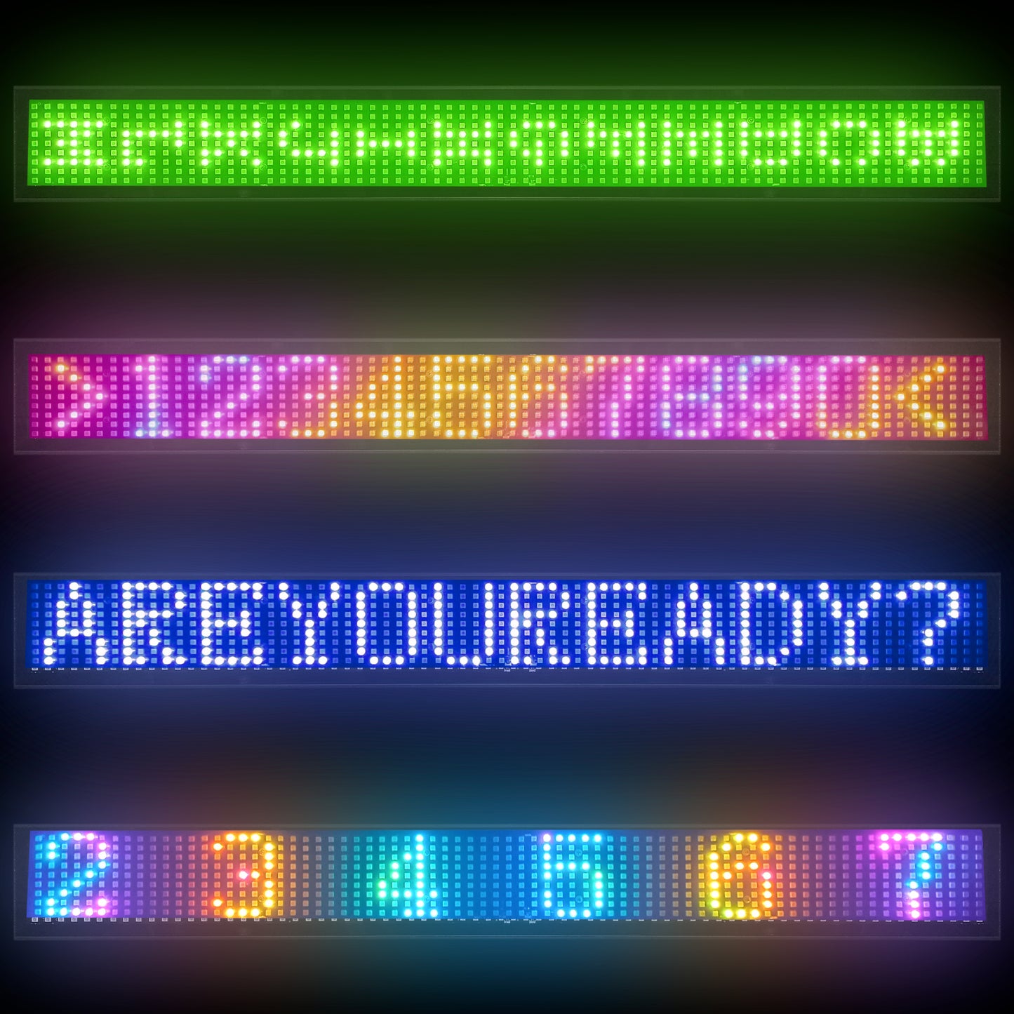 Barra LED Steelpro 665-BAR RGB Full Color 5050: 666 LEDs, 100+ Efectos, Letras y Números, Control DMX 3/9/22 Ch Audiorítmica Maestro/Esclavo Dimmer y Estrobo Ideal para DJ y Escenarios, 98.9cm 4.1 Kg