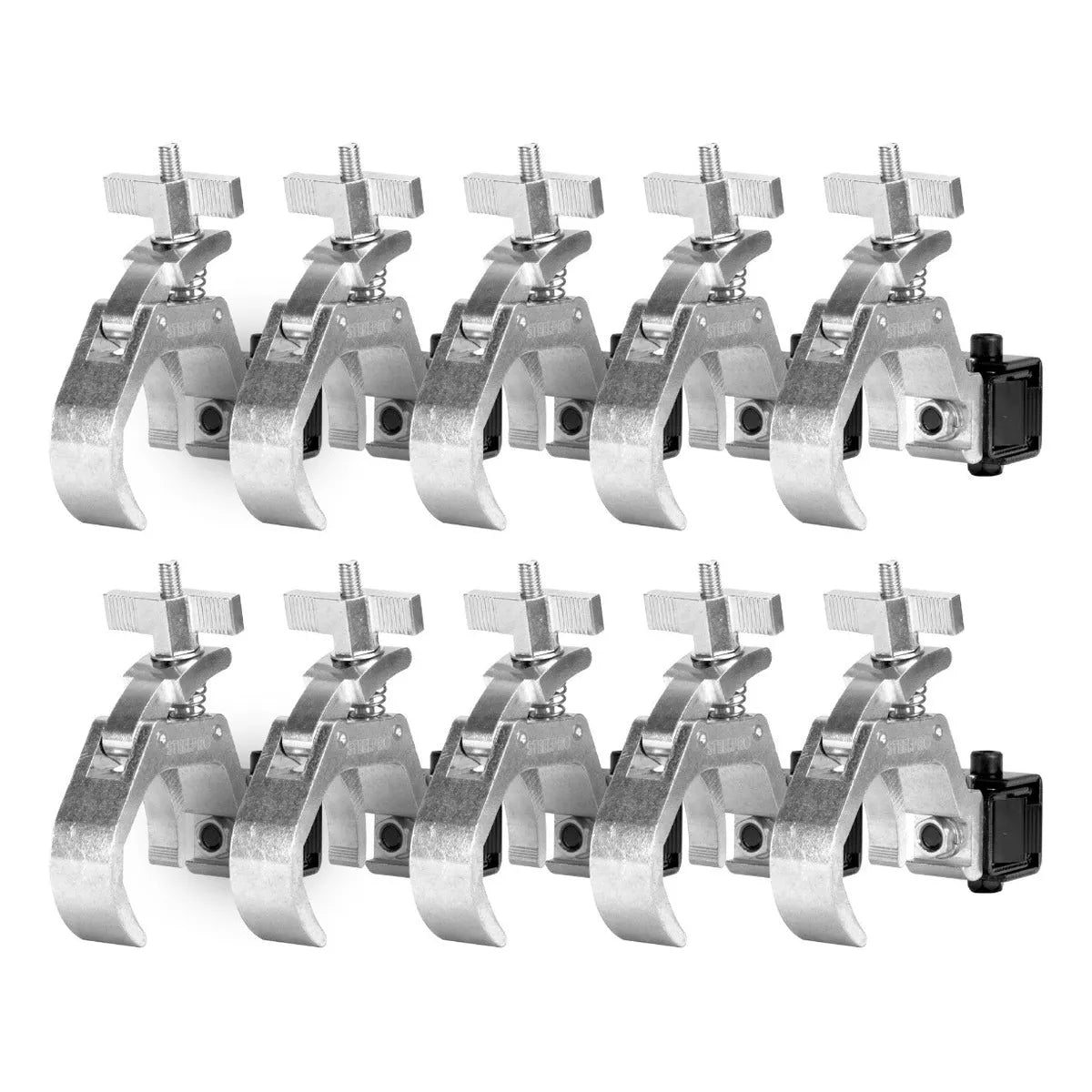 Abrazadera Clamp Hamburgesa De Aluminio Pro Clam Steelpro