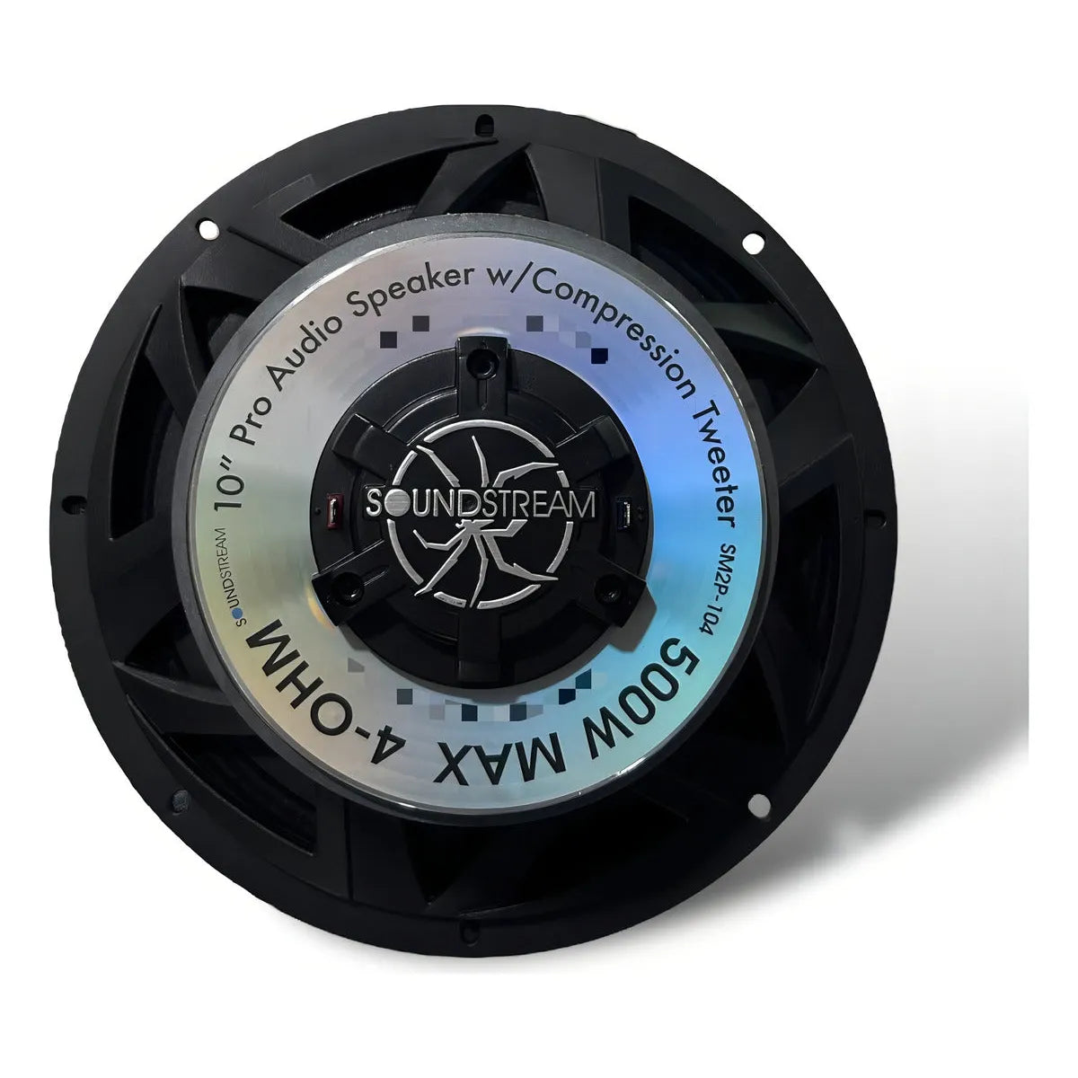 Altavoz De Audio Profesional De 2 Vias Y 10 Pulgadas 500 W Color Negro