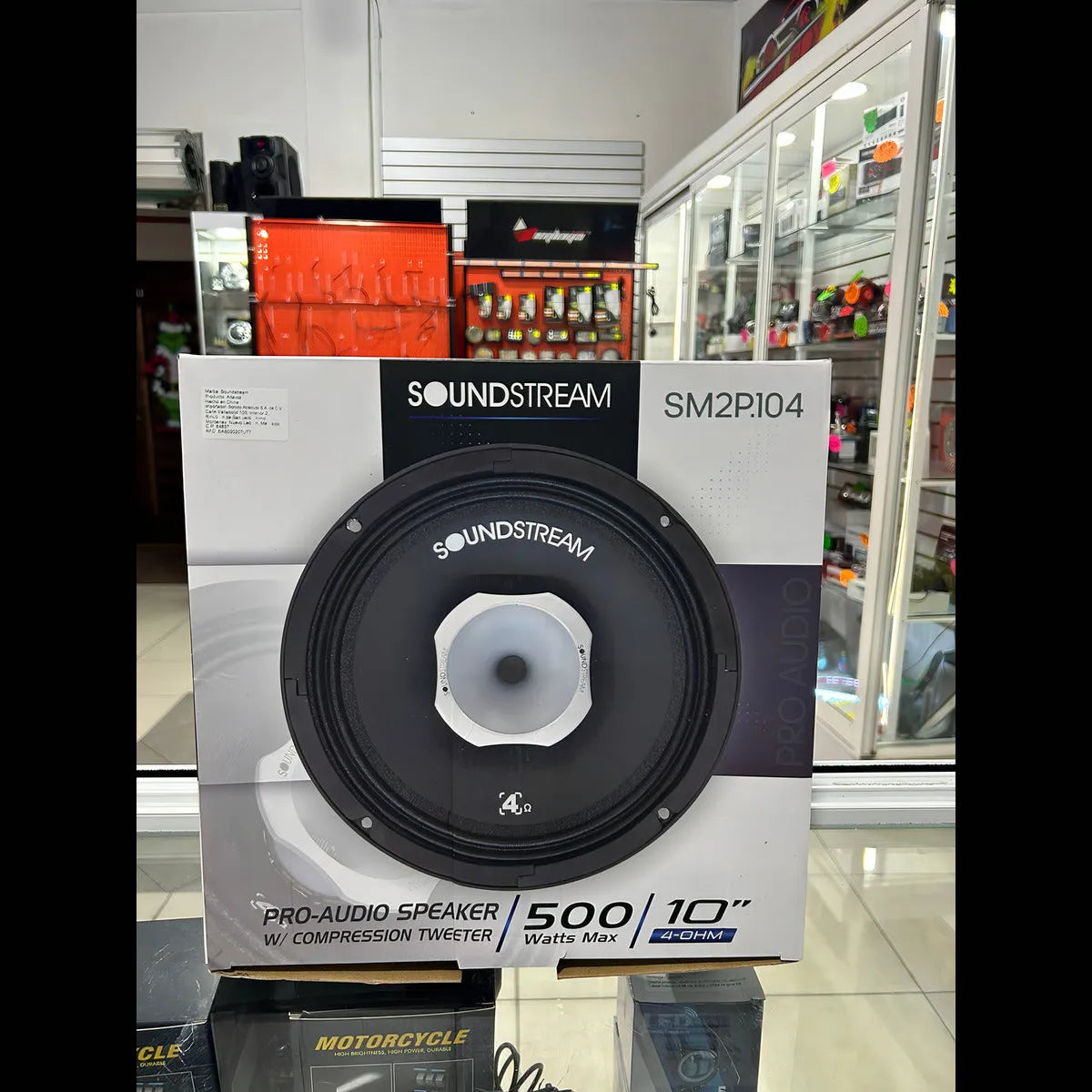 Altavoz De Audio Profesional De 2 Vias Y 10 Pulgadas 500 W Color Negro