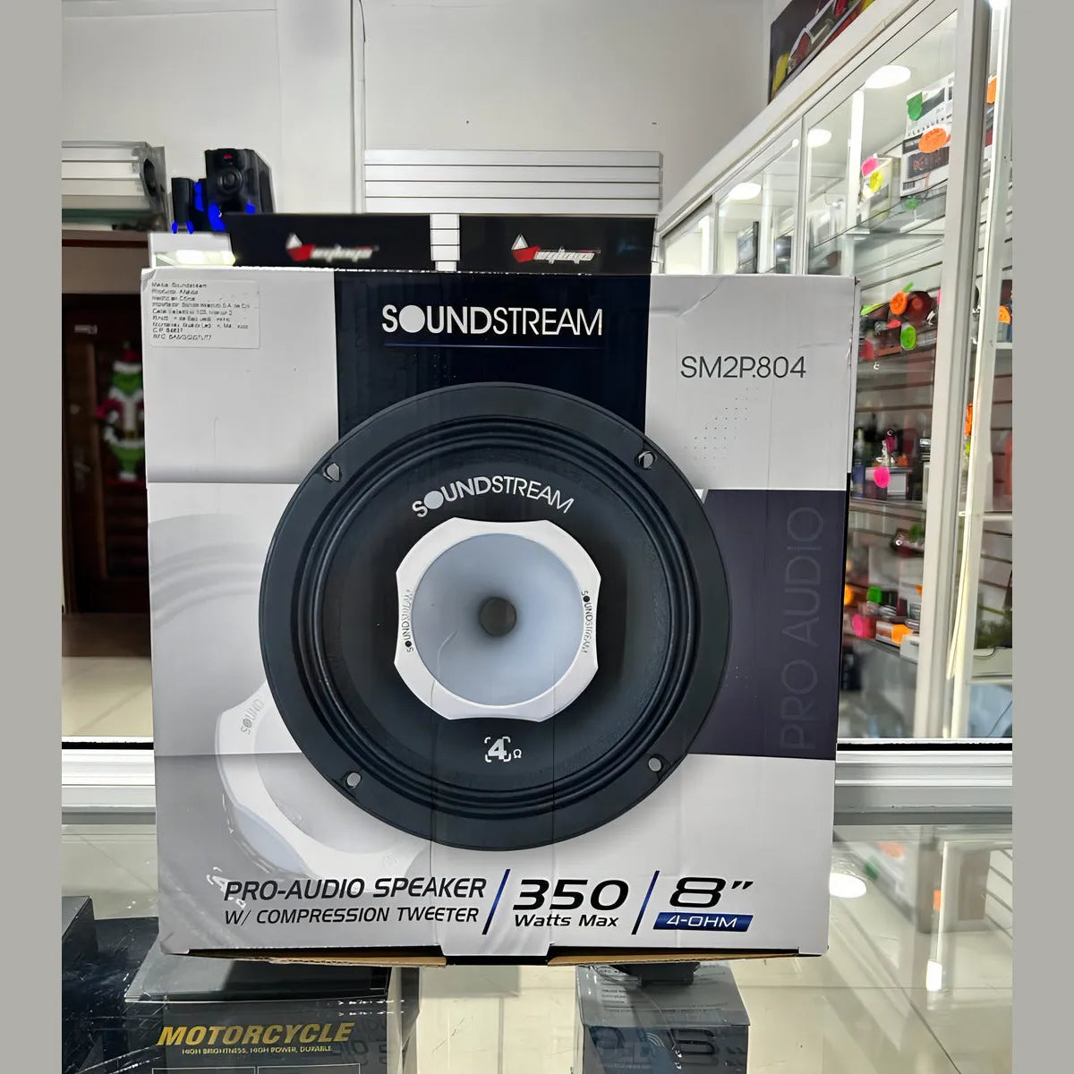 Altavoz De Audio Profesional De 2 Vias Y 8 Pulgadas 350 W Color Negro