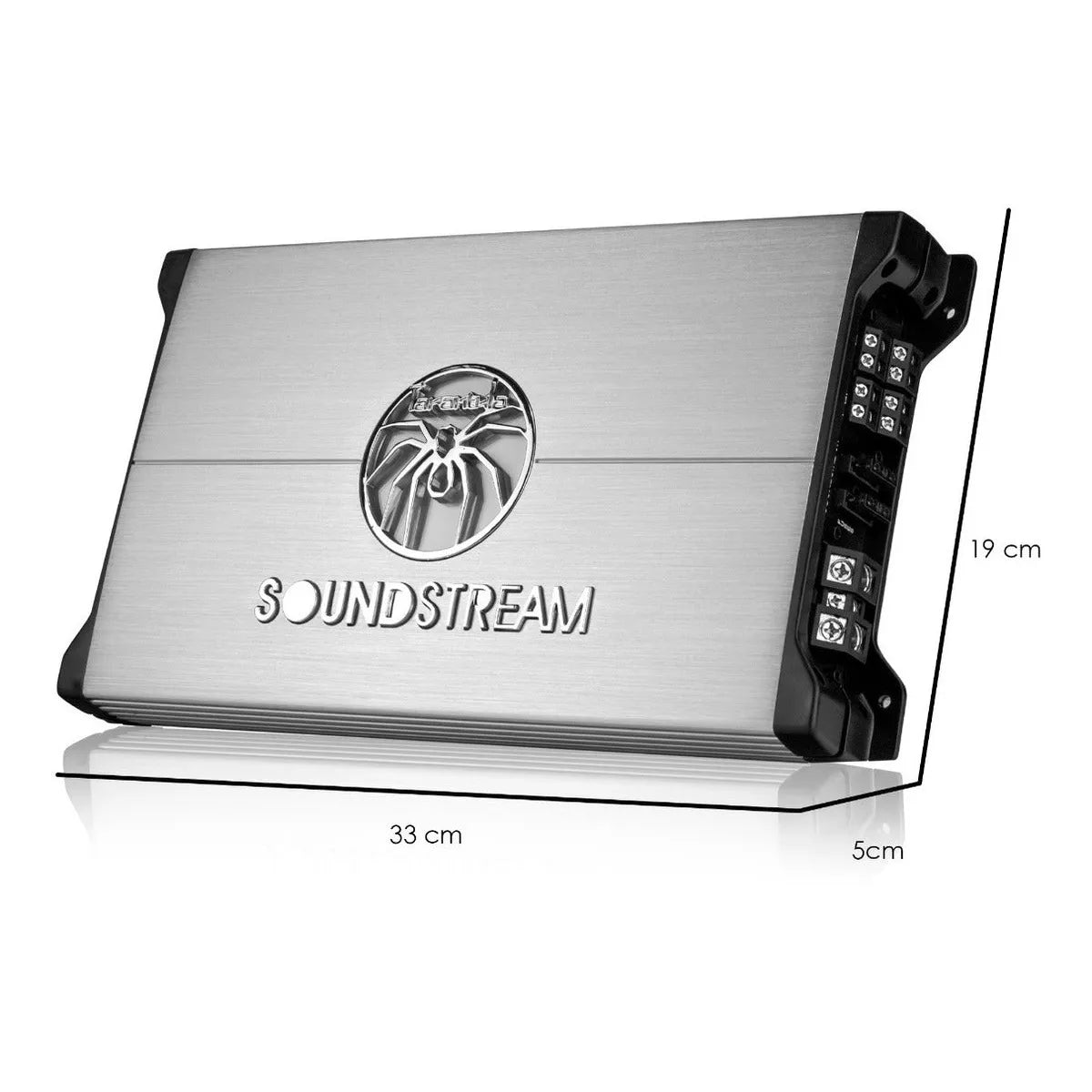 Amplificador Clase D 4 Canales 1200w Tarántula Soundstream