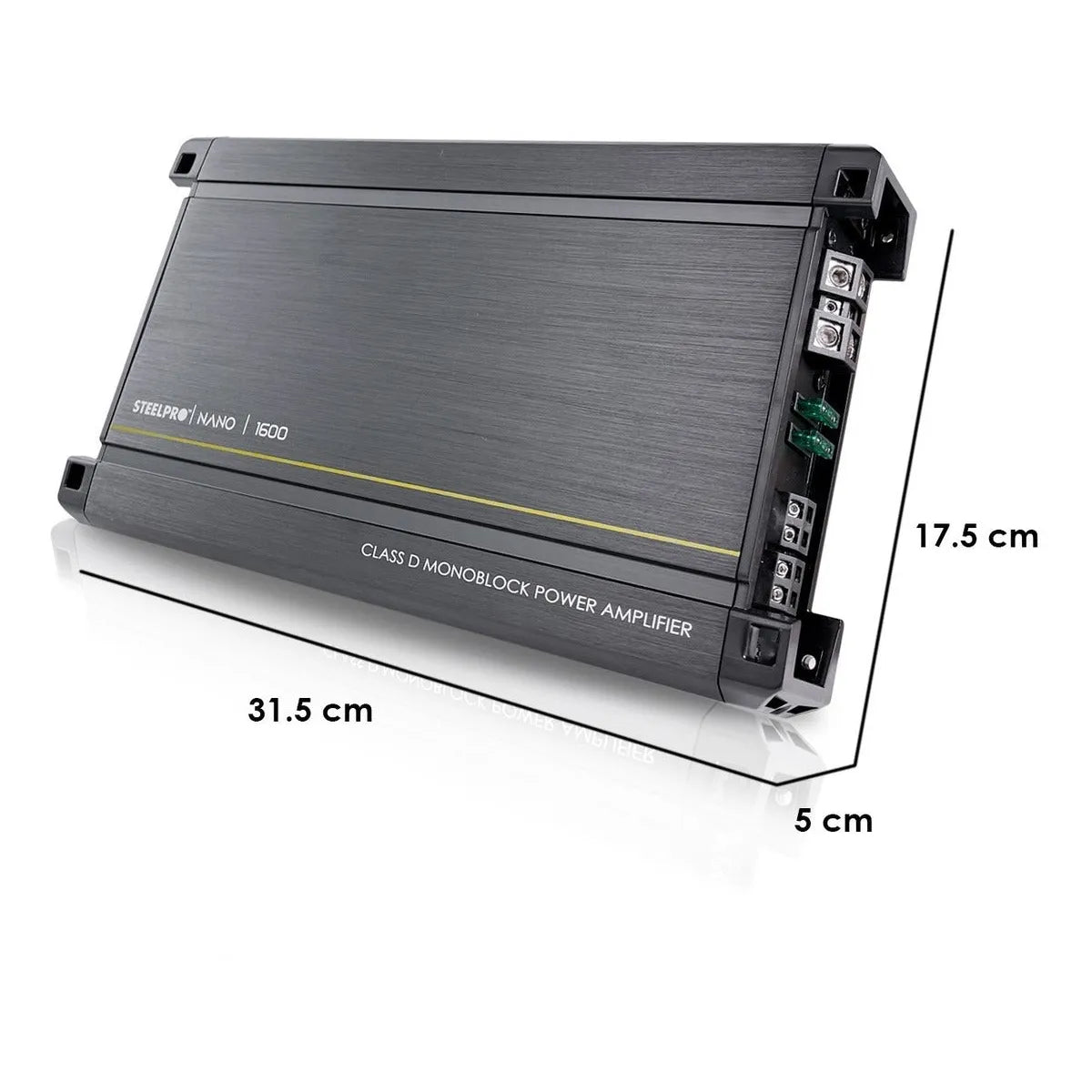 Amplificador Mono Block Tecnologia Nano-1600 W By Steelpro