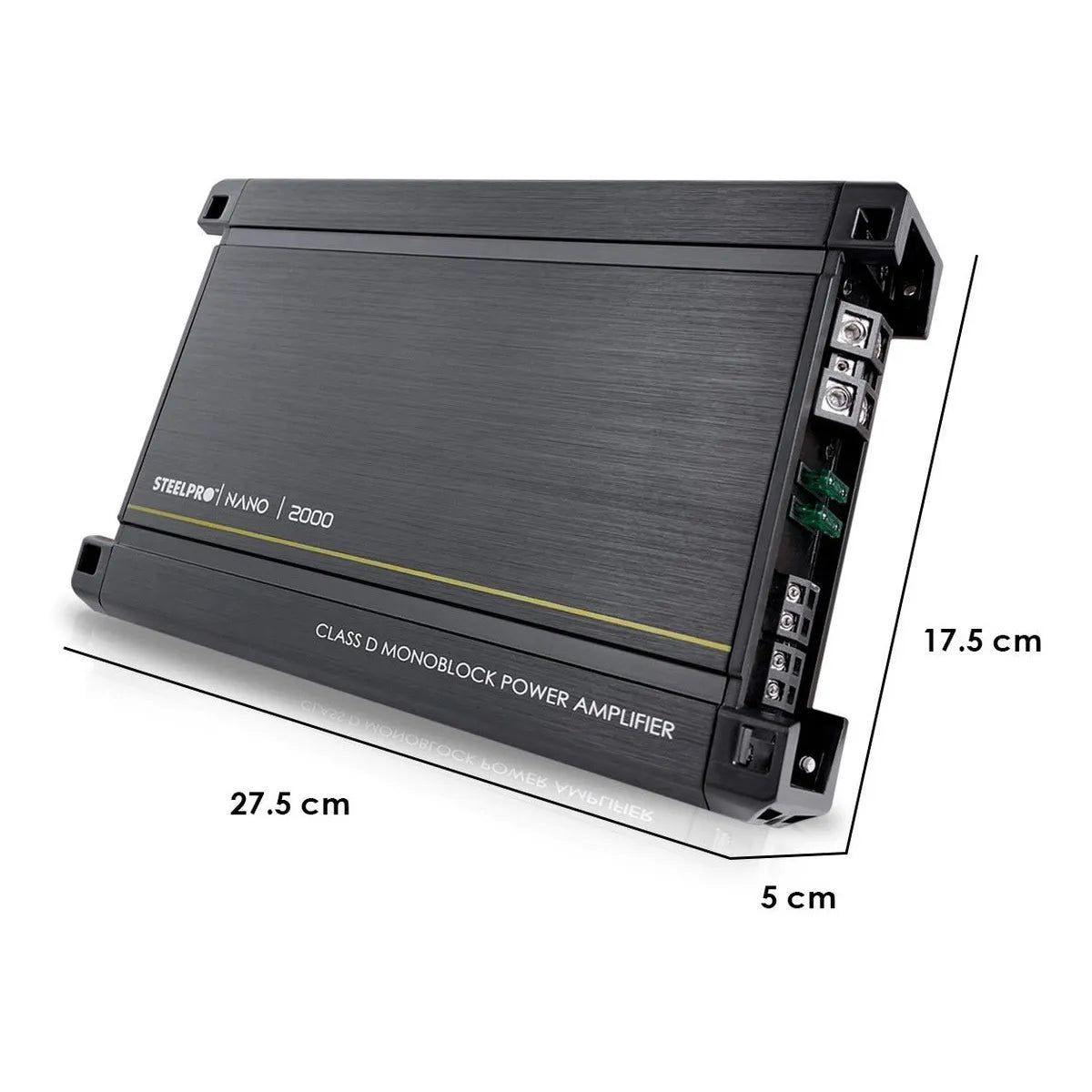 Amplificador Mono Block Tecnologia Nano-2000 W By Steelpro
