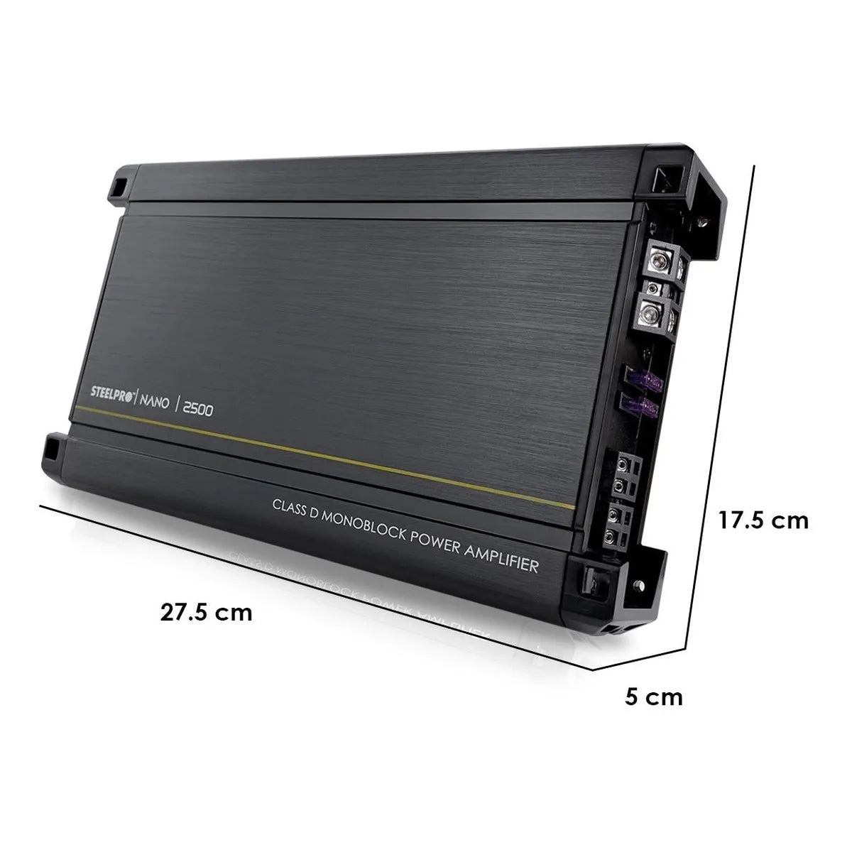 Amplificador Mono Block Tecnologia Nano-2500 W By Steelpro