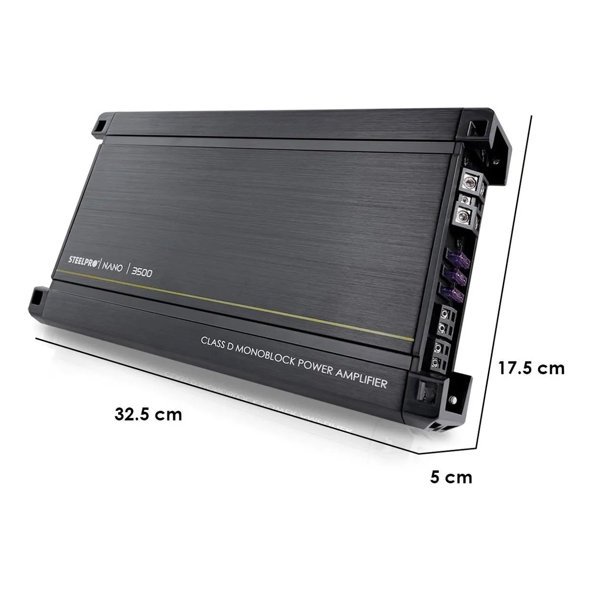 Amplificador Mono Block Tecnologia Nano-3500 W By Steelpro
