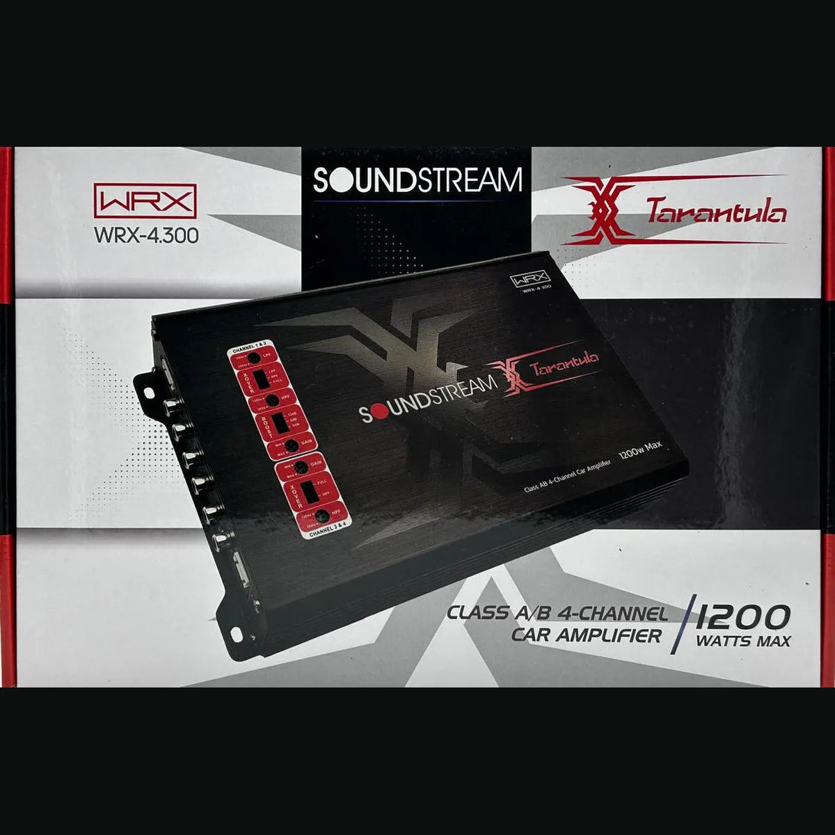 Amplificador Soundstream Tarantula Wrx-4.300 4 Canales Clase Ab 1200w