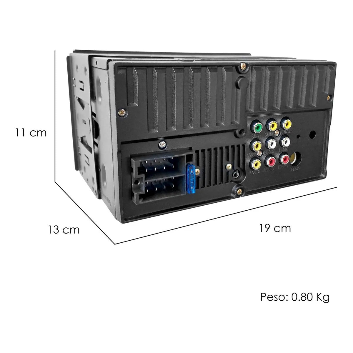 Autoestereo Pantalla Tactil 7 Mirror Link Bluetooth Steelpro