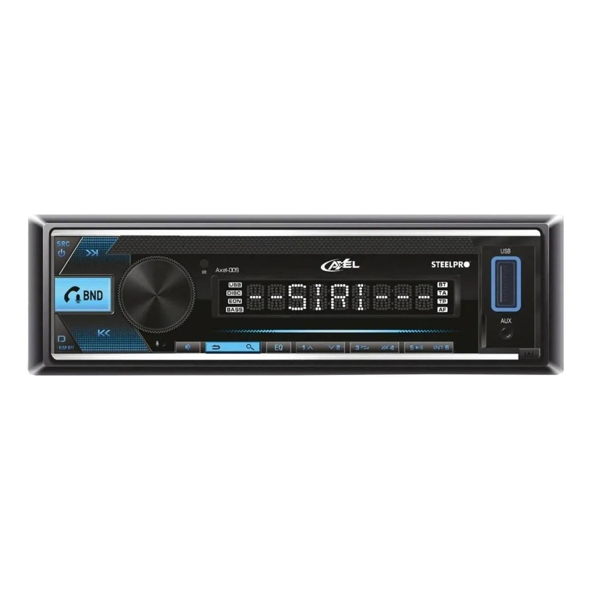 Autoestéreo Para Auto Steelpro Axel-009 Con Usb Y Bluetooth
