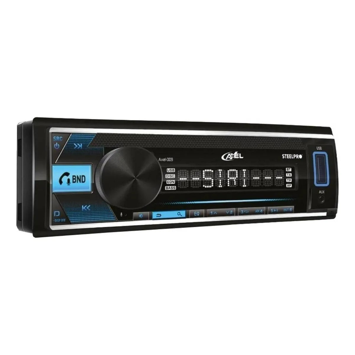 Autoestéreo Para Auto Steelpro Axel-009 Con Usb Y Bluetooth