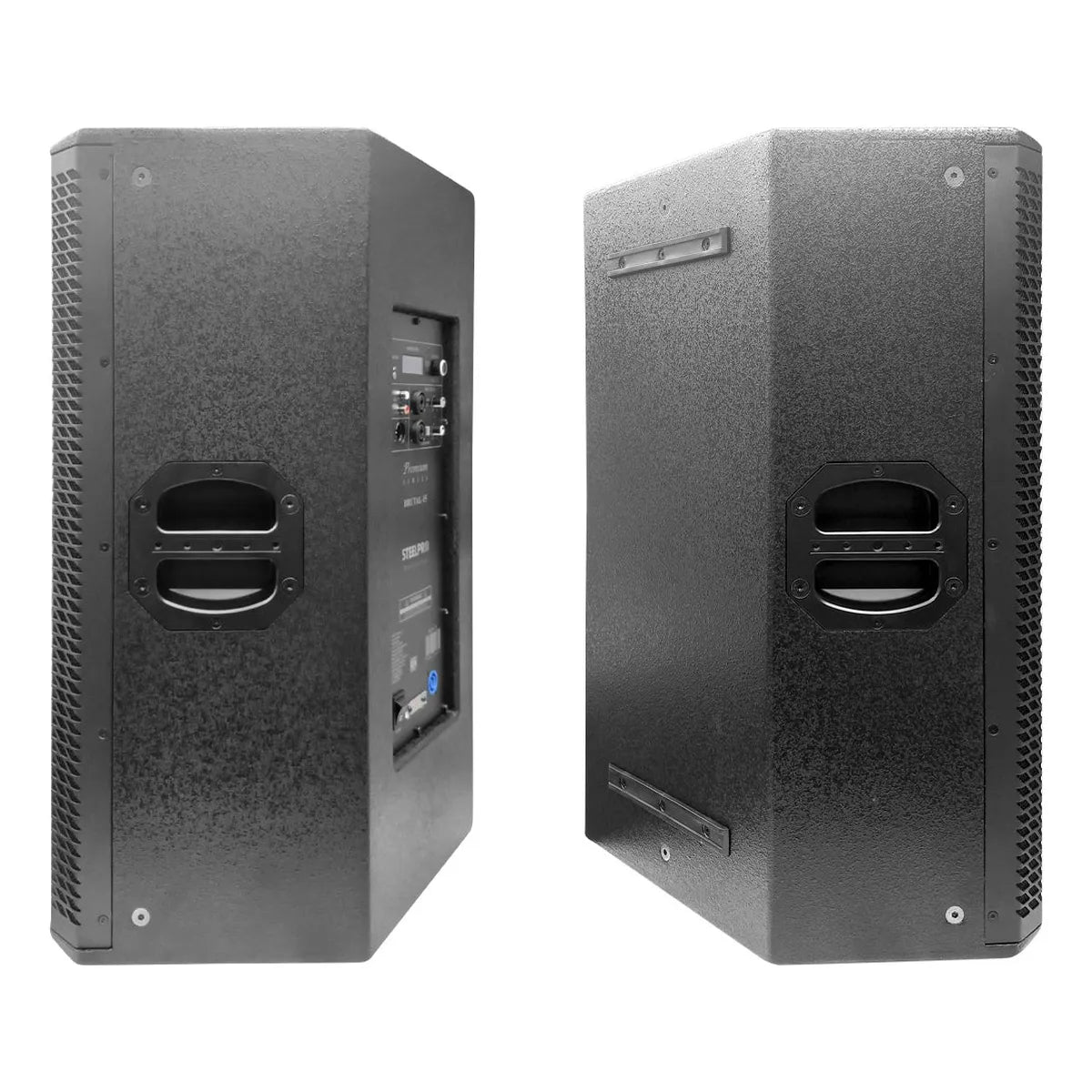 Bafle Steelpro Bluetooth Bi-amplificado Profesional 15 Dsp Color Negro