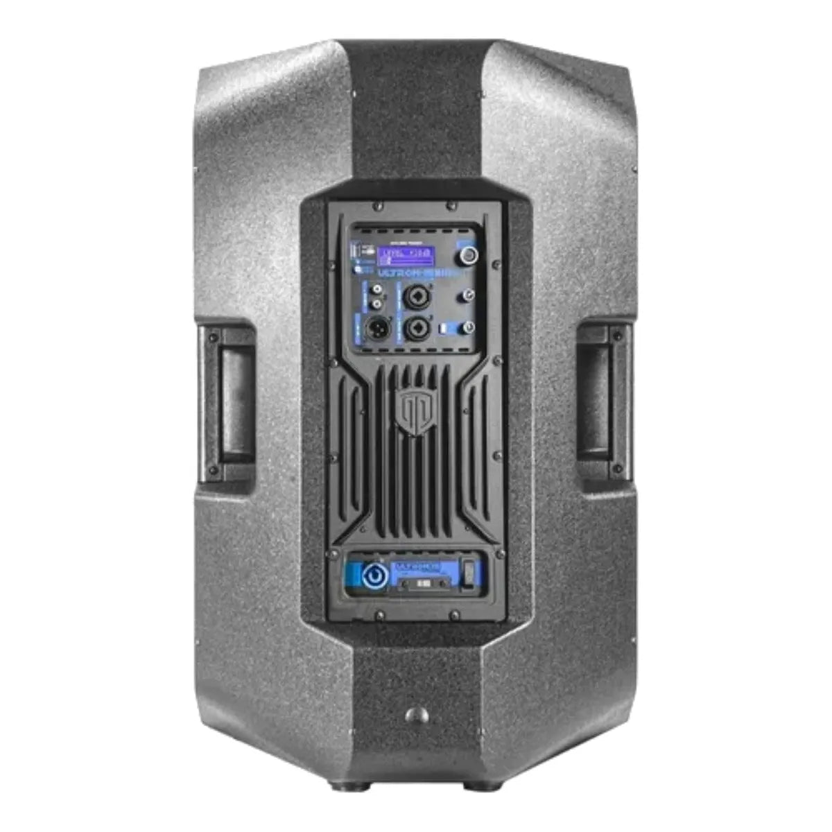 Bafle Steelpro Ultron 15 Negro, Bi-amplificado, 600w Rms, Subwoofer Activo, Con Bluetooth Y Pantalla