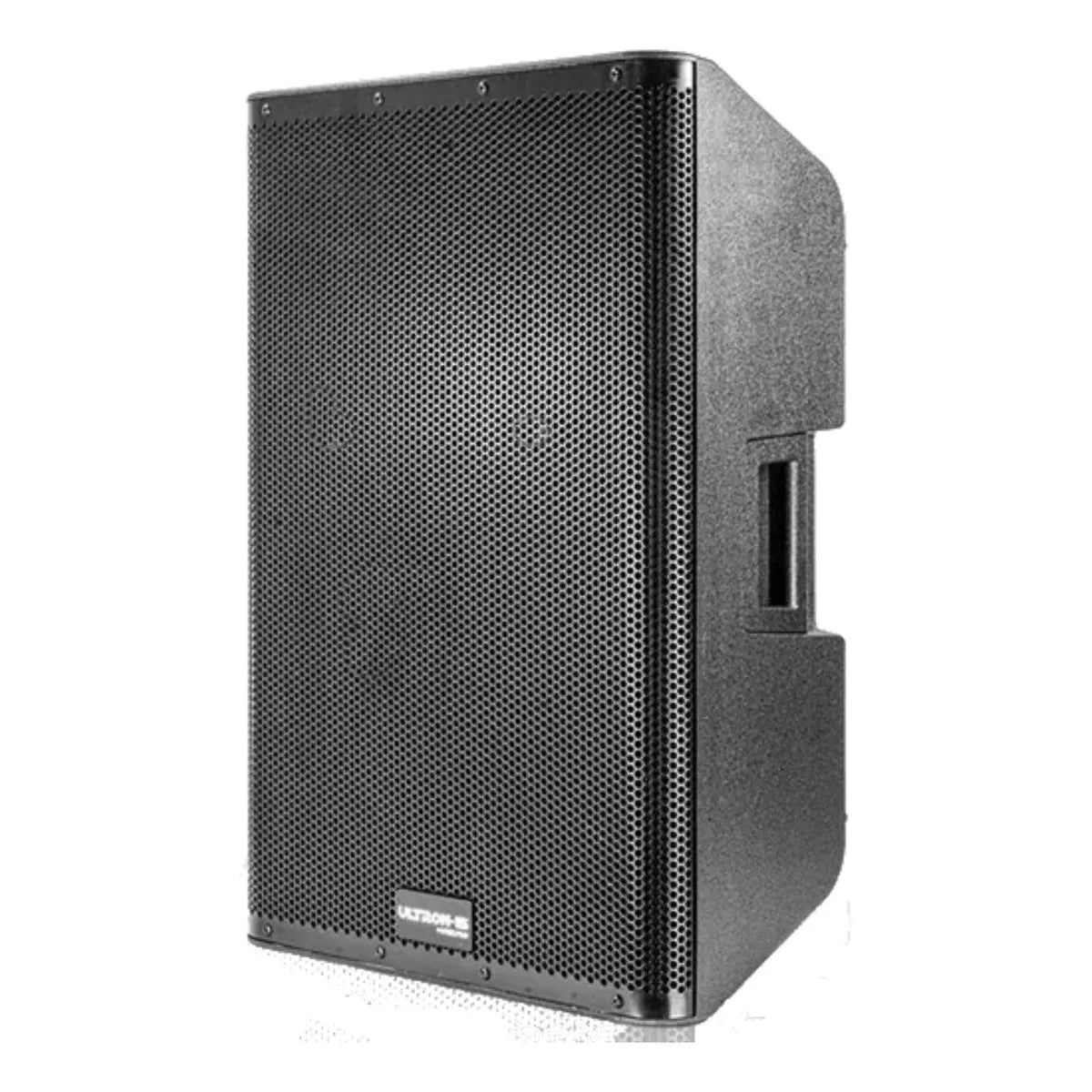 Bafle Steelpro Ultron 15 Negro, Bi-amplificado, 600w Rms, Subwoofer Activo, Con Bluetooth Y Pantalla