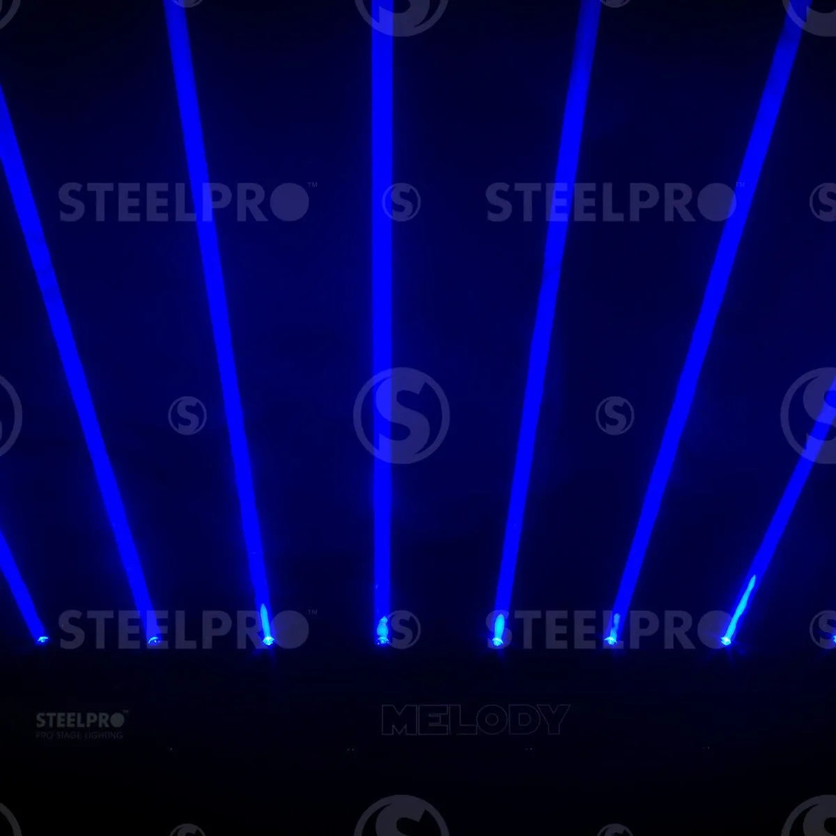 Barra Laser Azul 8 X 500mw Luces Dj - Melody By Steelpro