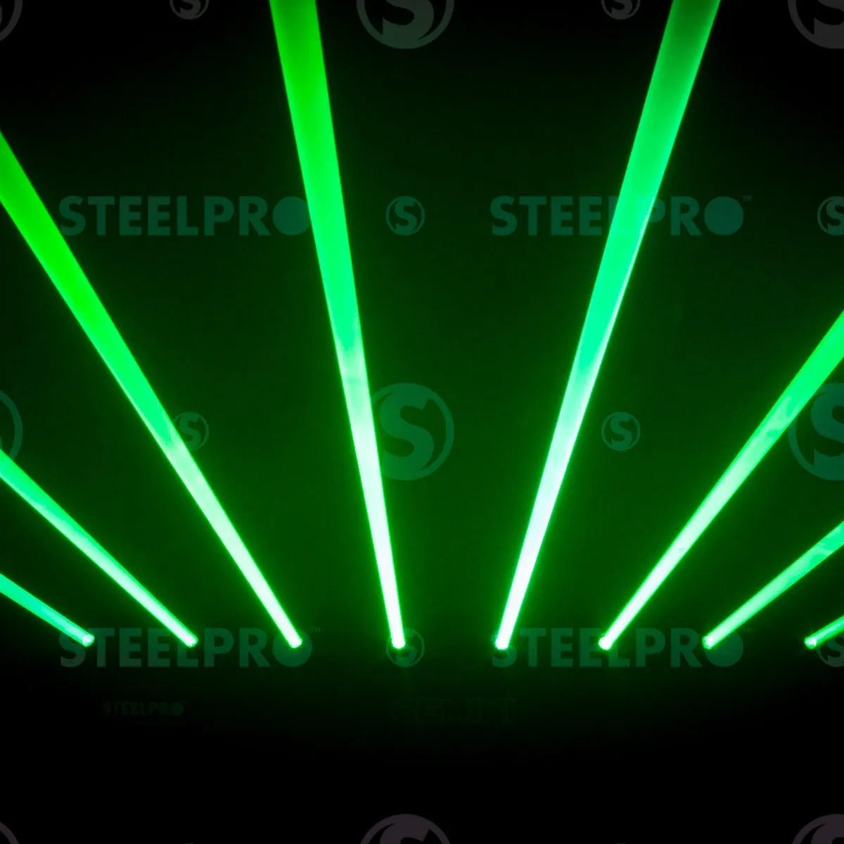 Barra Laser Luces Dj Verde 8 X 100mw Gemini By Steelpro