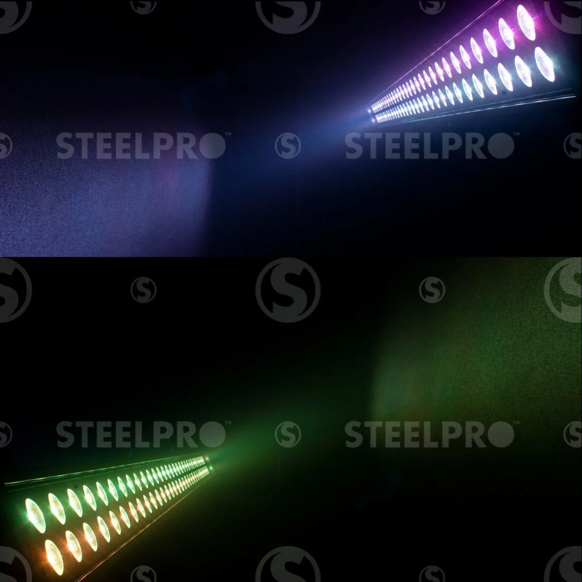 Barra Led 64x2w Full Color 3 En 1 Dj Steelpro - 642bar