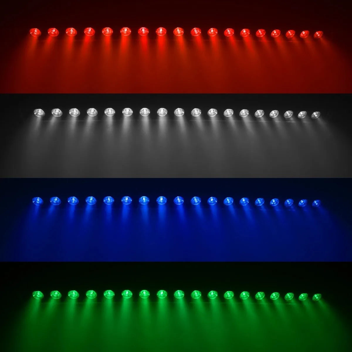 Barra Led Contra Intemperie 4en1 Rgbw Exterior Ip65 Steelpro