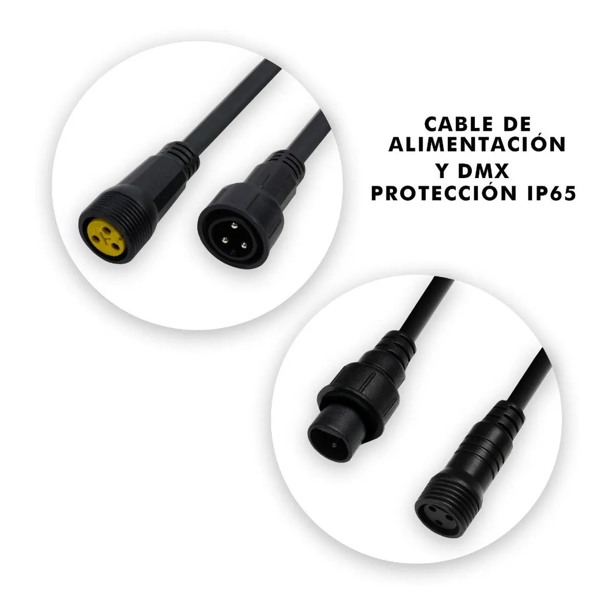 Barra Led Contra Intemperie 4en1 Rgbw Exterior Ip65 Steelpro