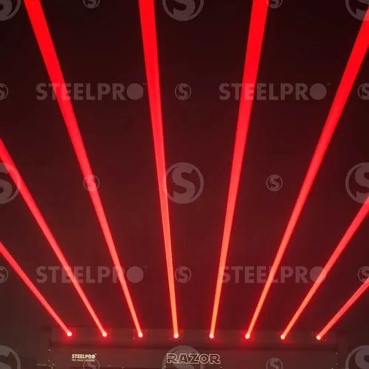 Barra Motorizada 8 Laser Rojo Profesional Steelpro Razor
