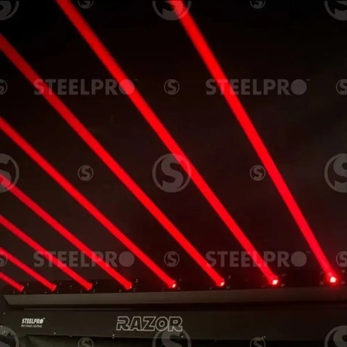 Barra Motorizada 8 Laser Rojo Profesional Steelpro Razor
