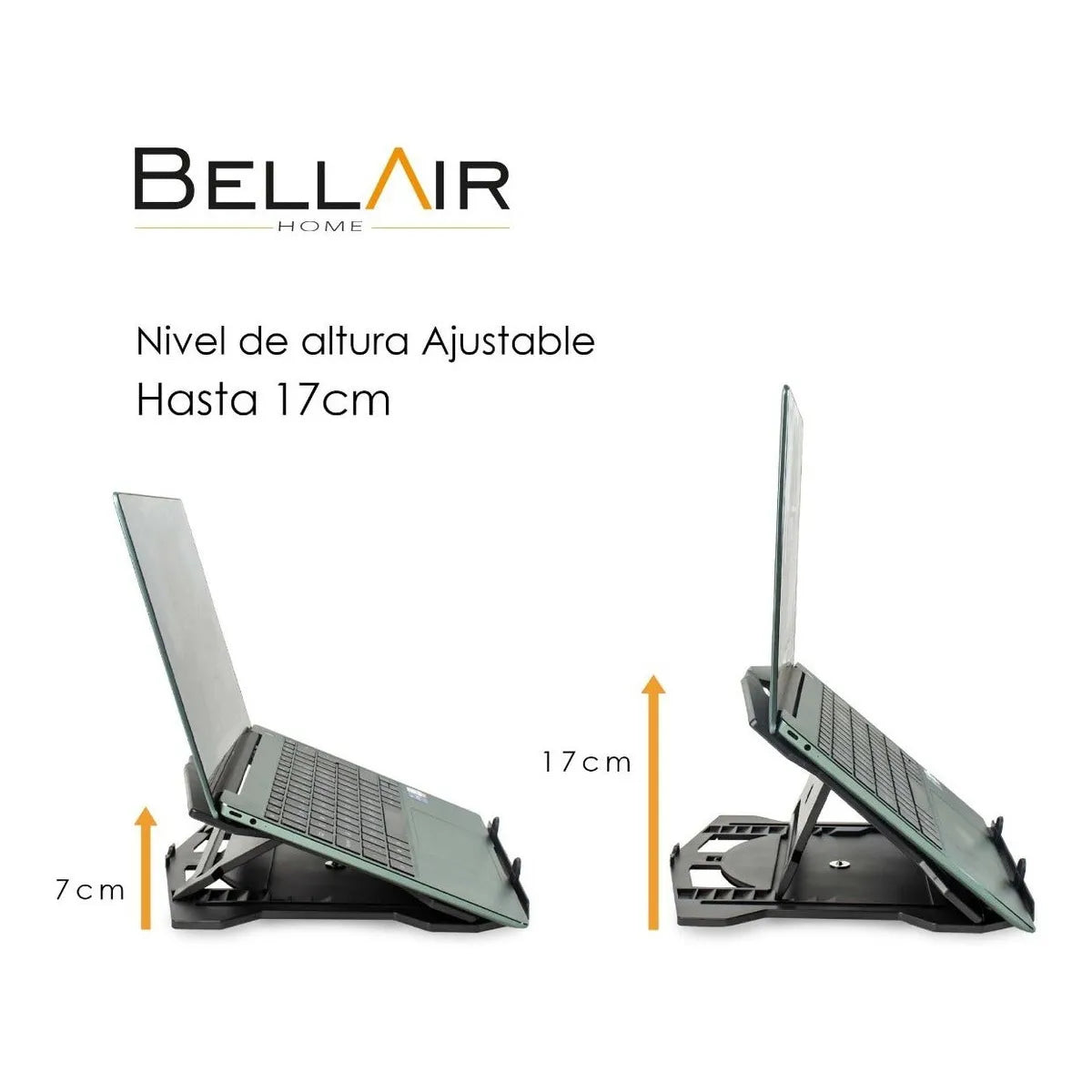 Base Soporte Para Laptop Portátil Giratorio 360° - Bellair