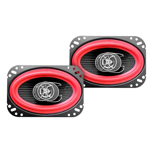 Bocinas Para Auto 4x6 Fibra Carbono 2 Vías Soundstream