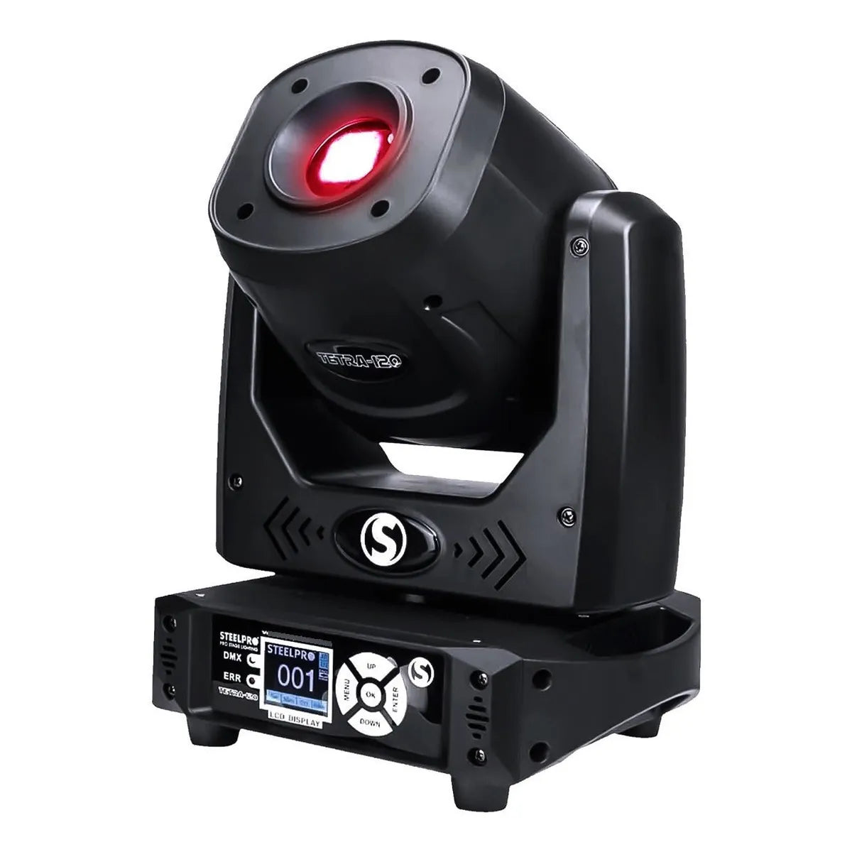 Cabeza Movil Case 2pza 120w Prisma Gobo Rotatorio Steelpro