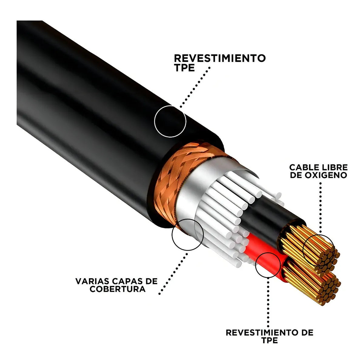 Cable Audio Conector Speakon Reforzado 10m Steelpro
