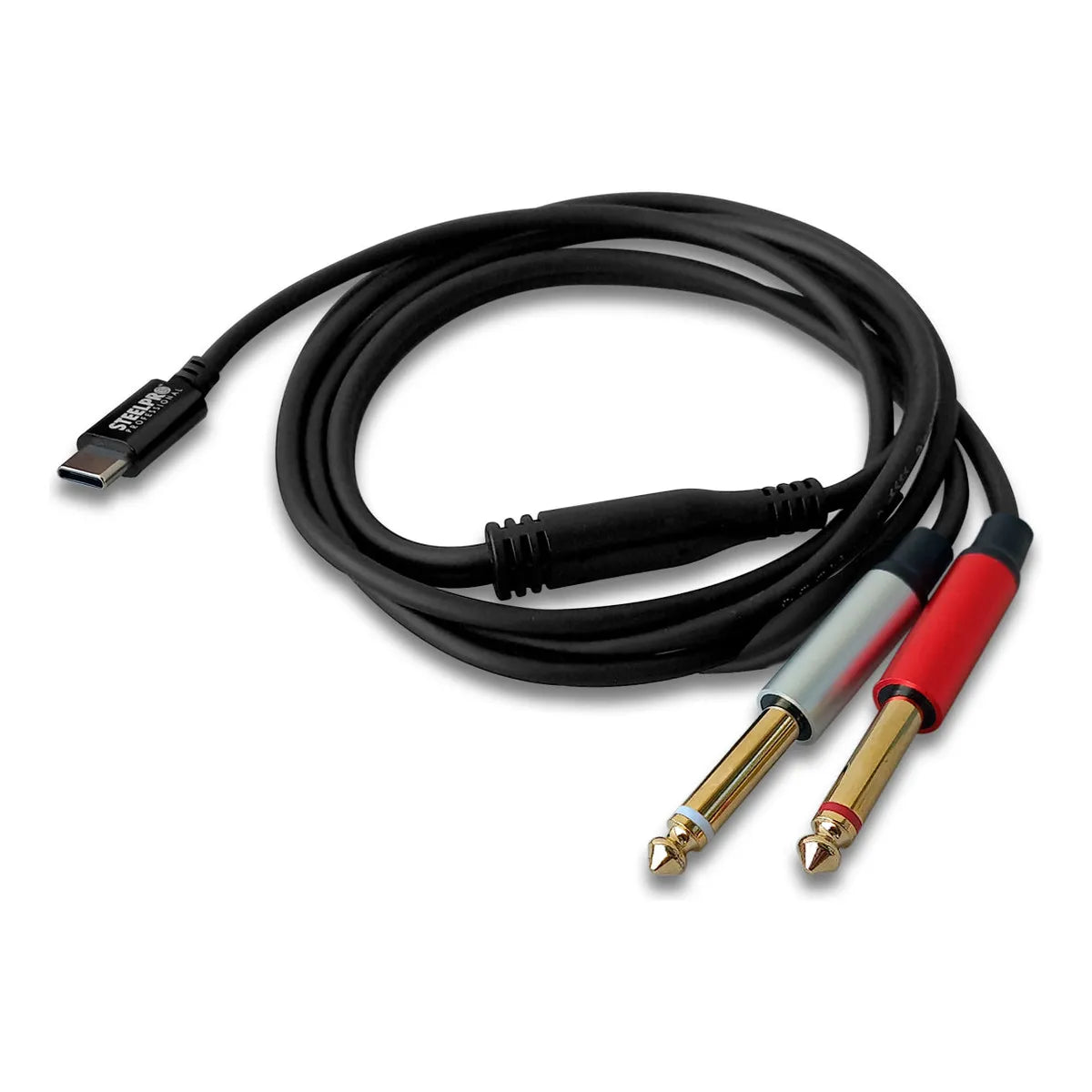 Cable Plug 6.3mm-usbc 6363 1.5m Free Oxyge By Steelpro