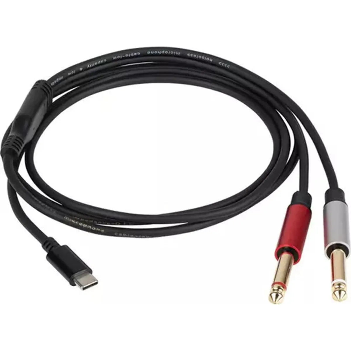 Cable Plug 6.3mm-usbc 6363 1.5m Free Oxyge By Steelpro