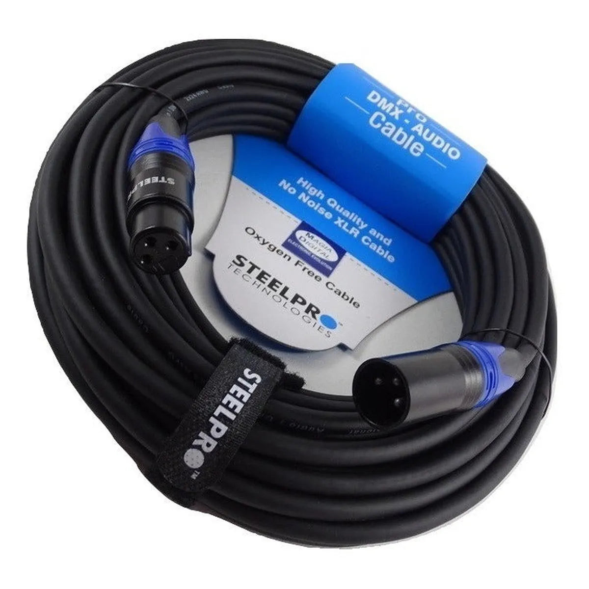 Cable Steelpro Xlr 15m Plug Cannon-jack Cannon Balanceado