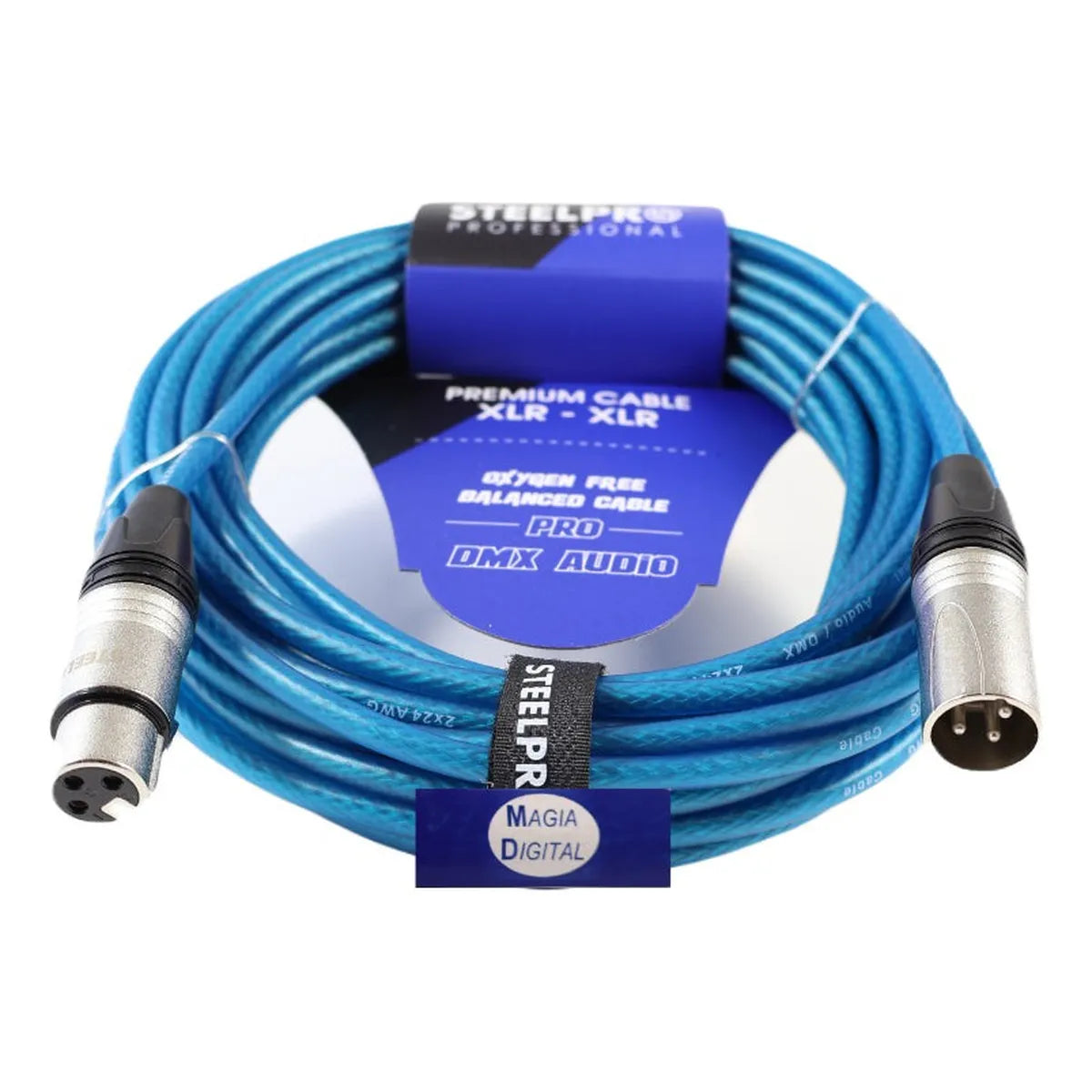 Cable Xlr 15m Balanceado Profesional Steelpro
