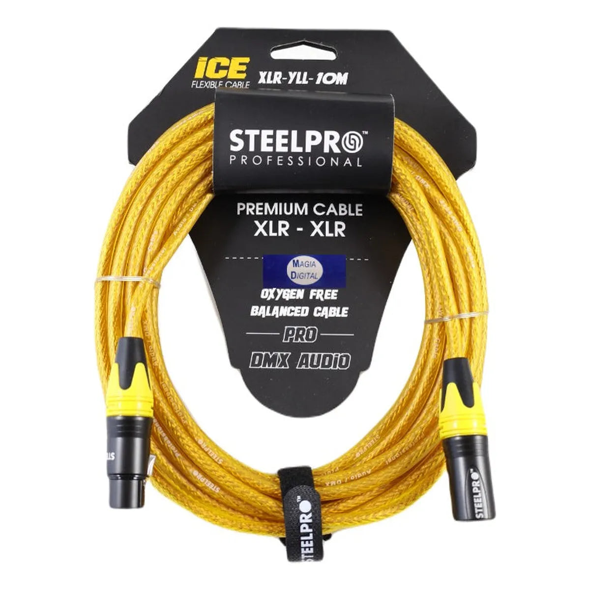 Cable Xlr 6m Balanceado Profesional Macho - Hembra Steelpro