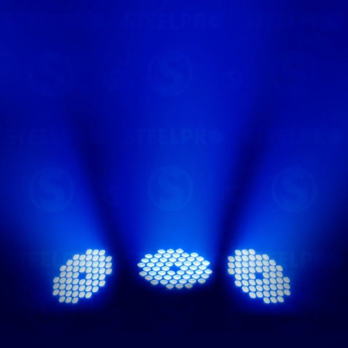 Cañón Led Par 54 Led X 3w Rgb + Ambar Full Color - Steelpro