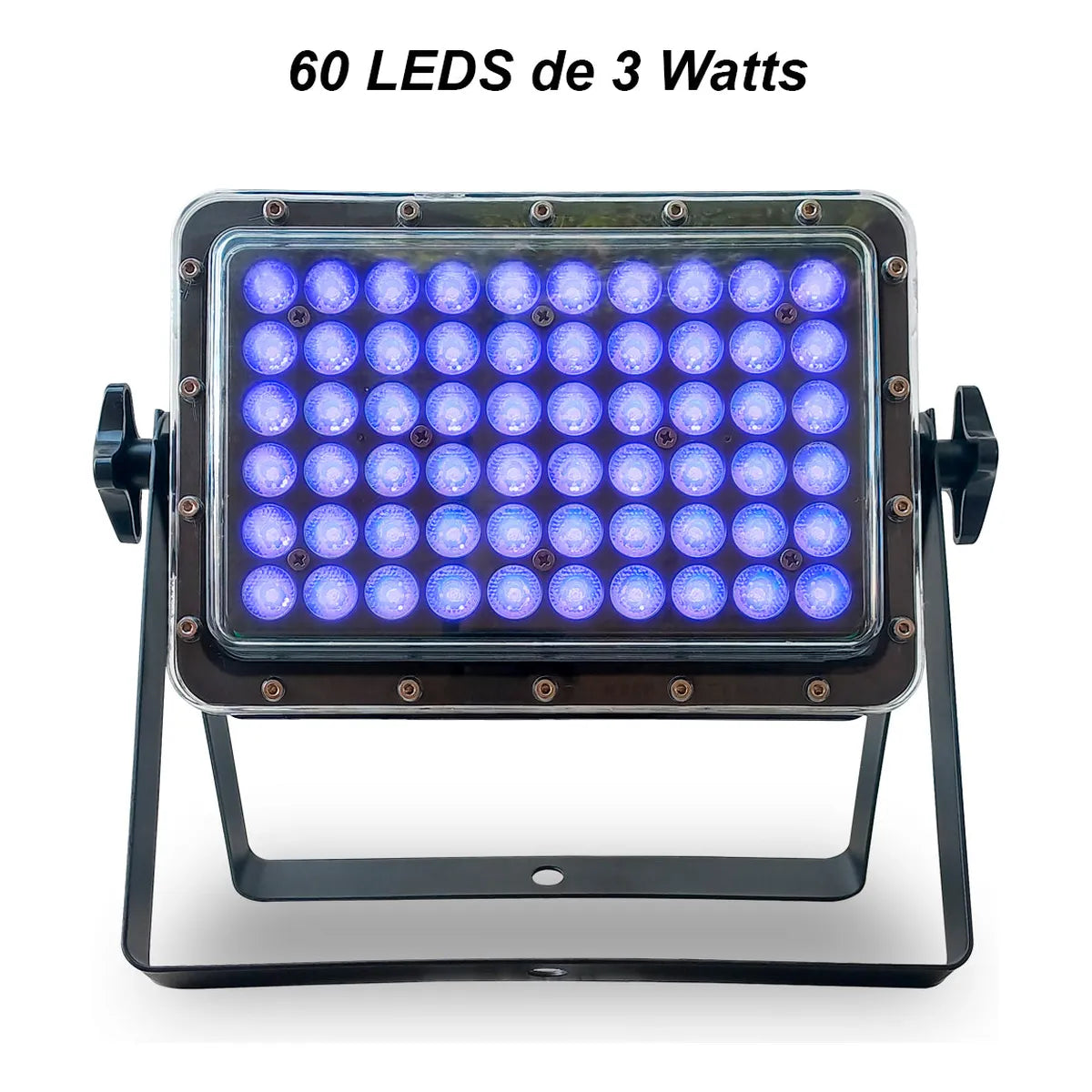 Cañon Parled Rgb 60x3w Contra Agua Ip65 By Steelpro