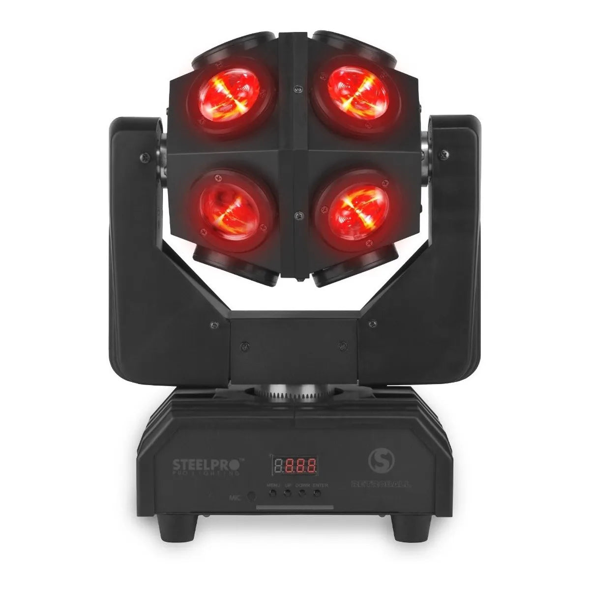 Case 2 Cabezas Móviles Beam Rgbw 12x15w Retroball-steelpro