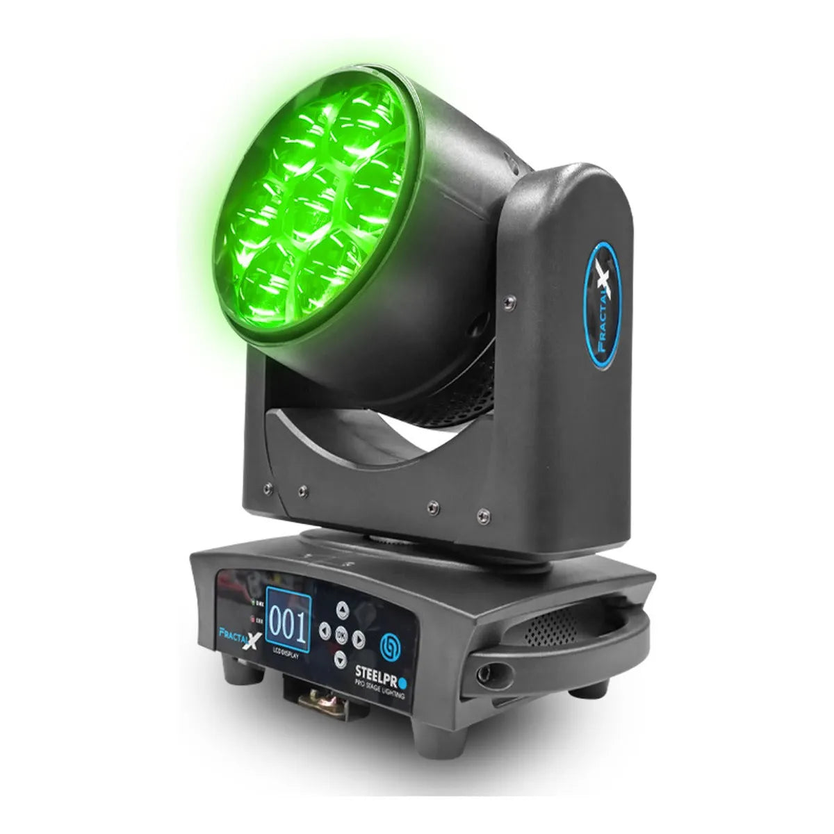 Case Cabezas Robóticas Led 7x40w Rgbw Efecto Wash Steelpro