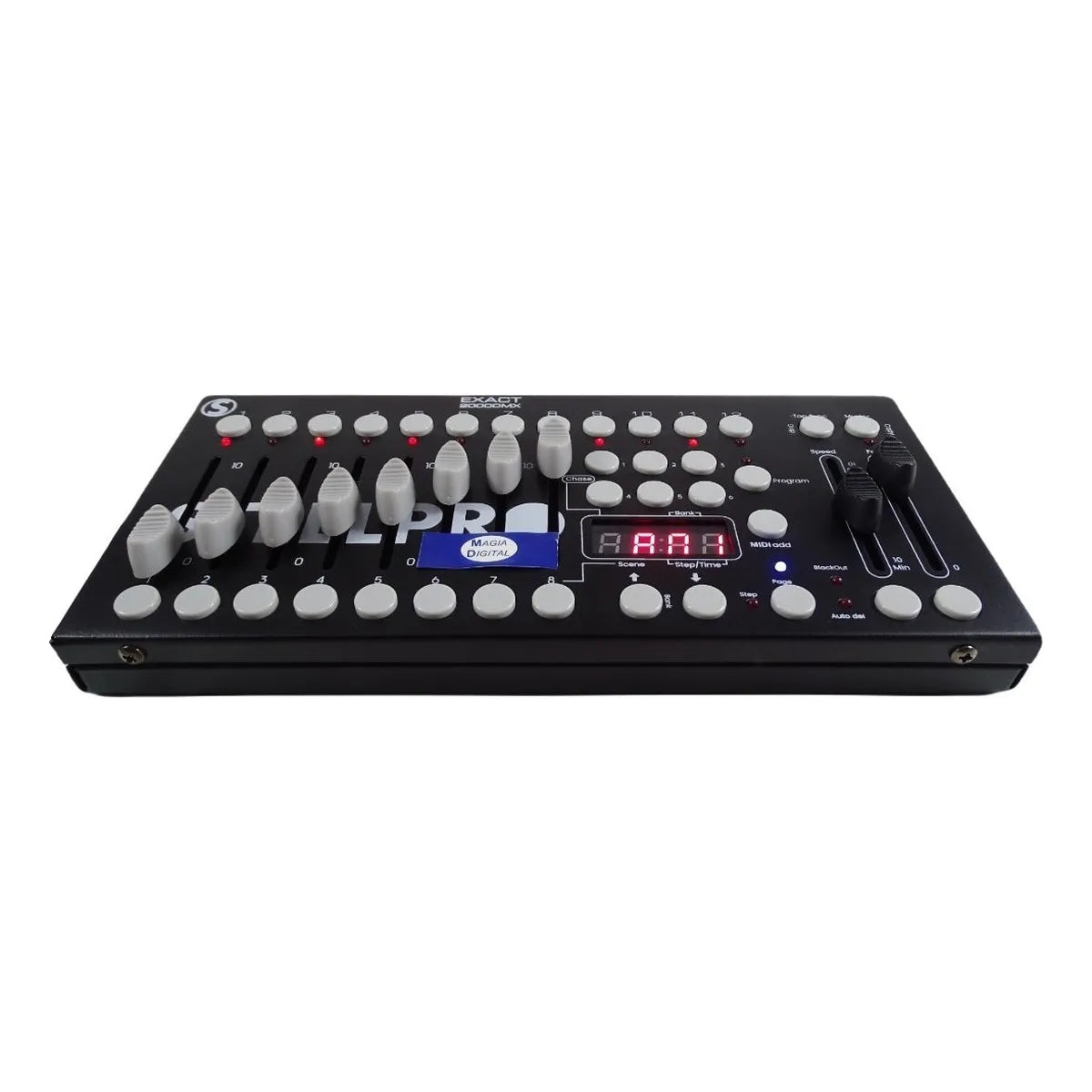 Controlador Dmx512 Steelpro Exact2000dmx 240escenas 192canal Color Negro