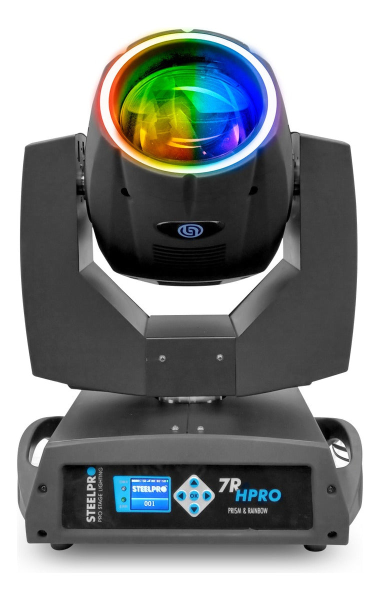 Case 2 Cabezas Móvil Beam 7r Rainbow+frost 230w Steelpro