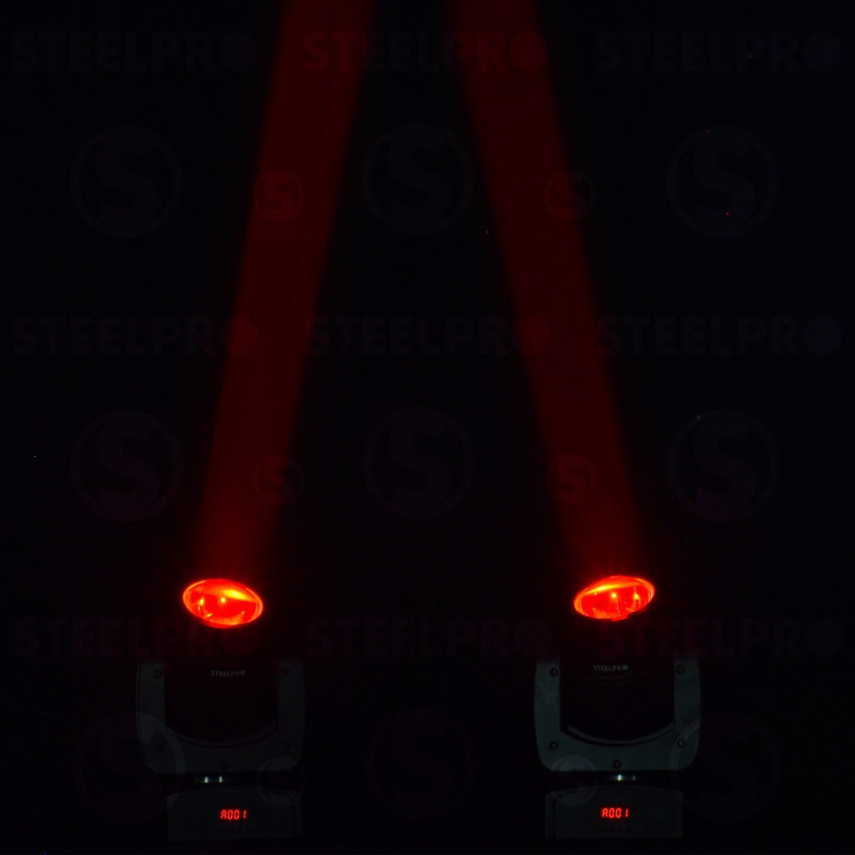 Luz De Escenario Led Cabeza Móvil Steelpro Beam-80h 127v Luces Color Azul