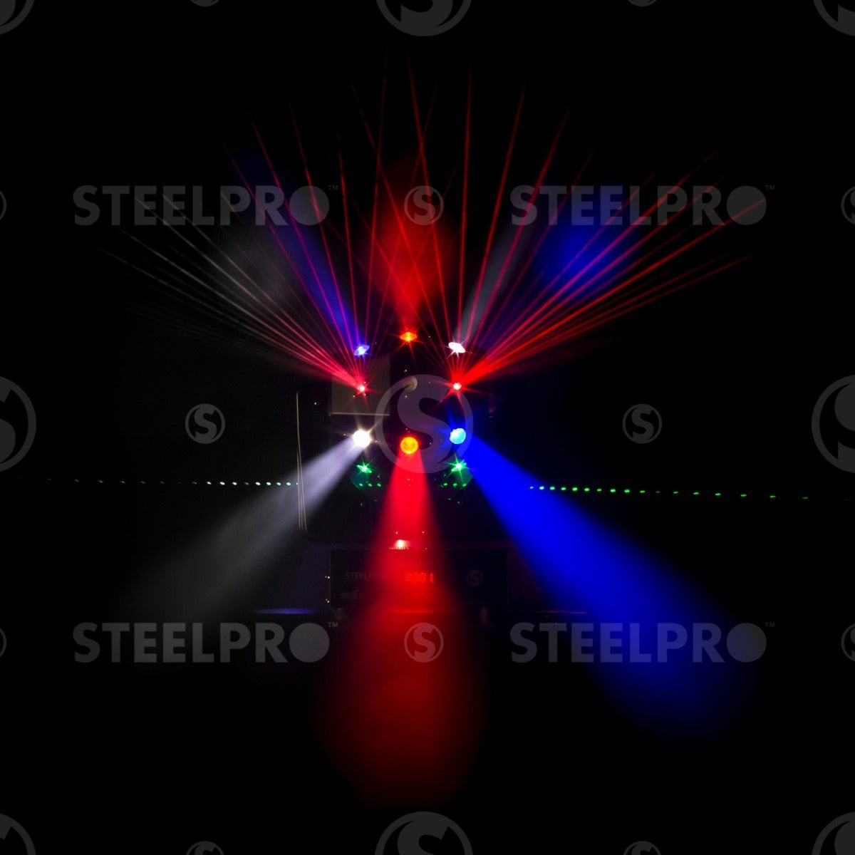 Cabeza Movil Led + Laser Beam Steelpro Magic Ball
