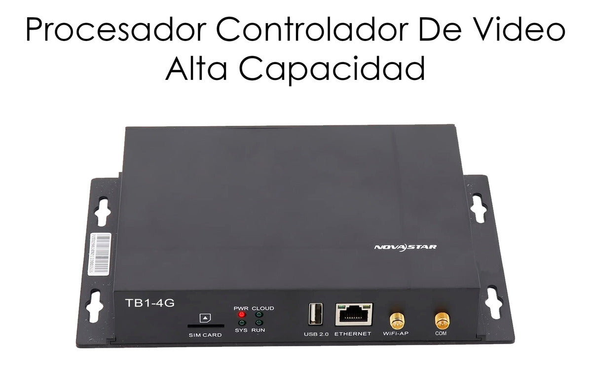 Novastar Tb1-4g Reproductor Multimedia De Vídeo Alta Calidad