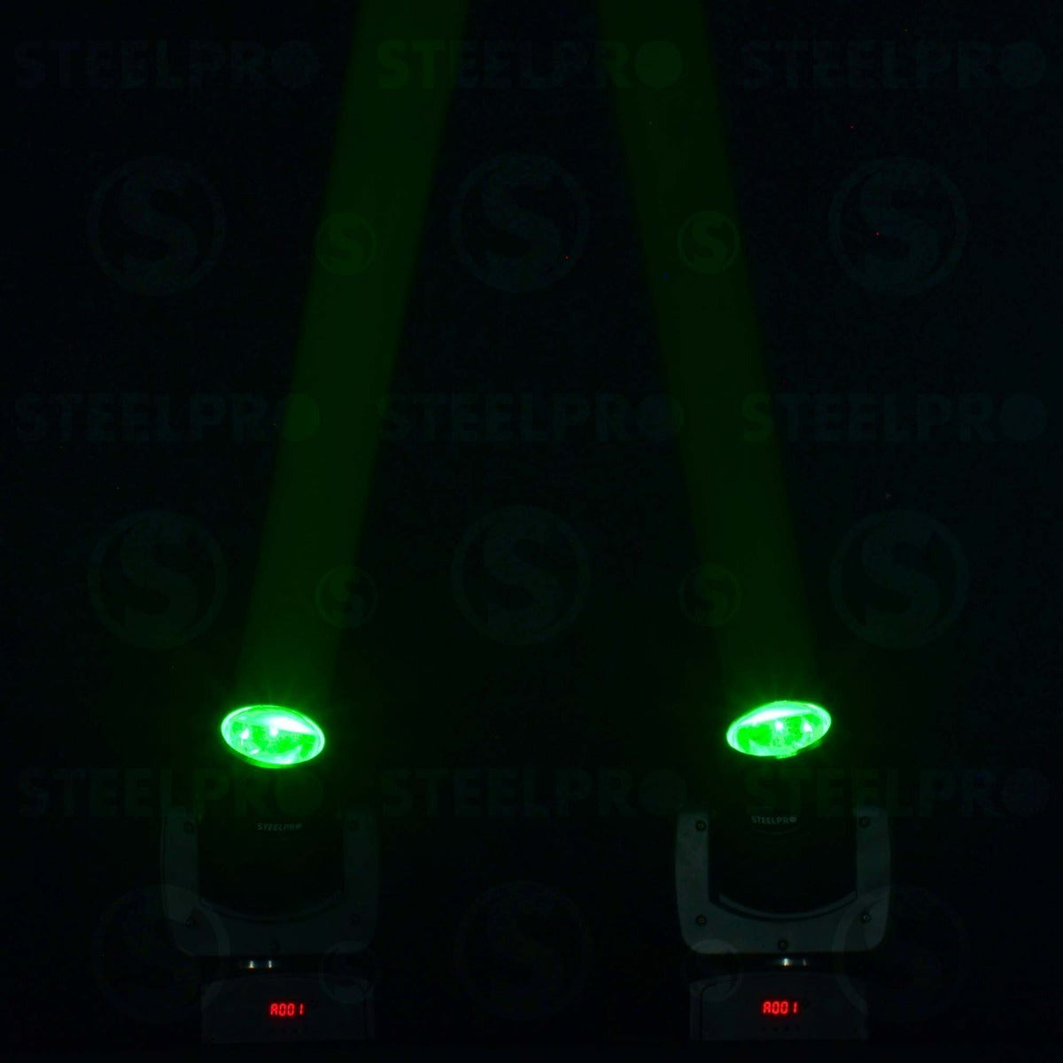 Luz De Escenario Led Cabeza Móvil Steelpro Beam-80h 127v Luces Color Azul