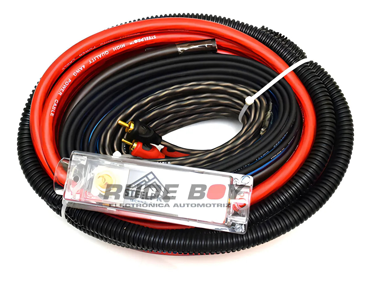 Kit De Instalación Audio Amplificador Calibre 4 Steelpro kit audio para coches / auto